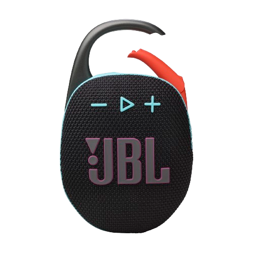 JBL Clip 5 Portable Bluetooth Speaker - Black/Orange
