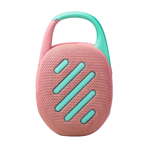 JBL Clip 5 Portable Bluetooth Speaker - Pink