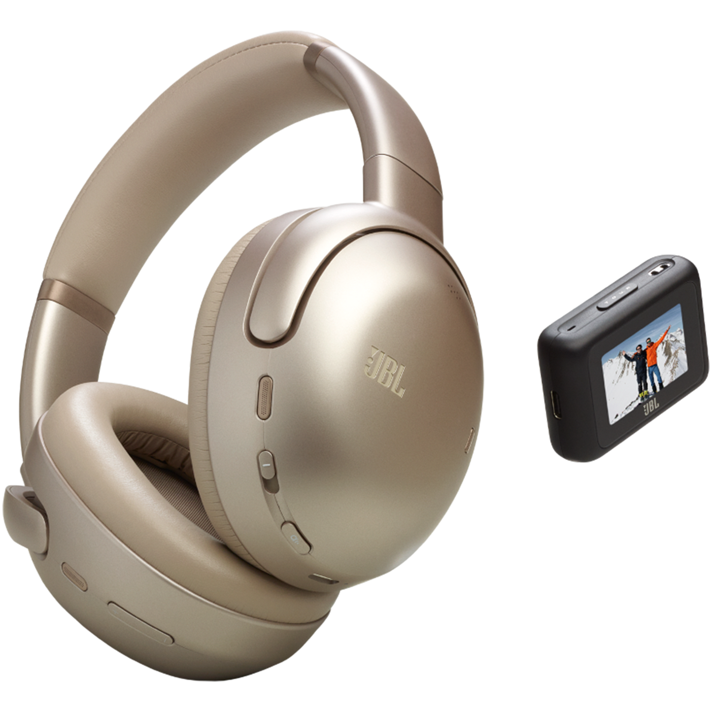 JBL Tour One M3 Smart TX Wireless Adaptive Noise Cancelling Over-Ear Headphones - Latte