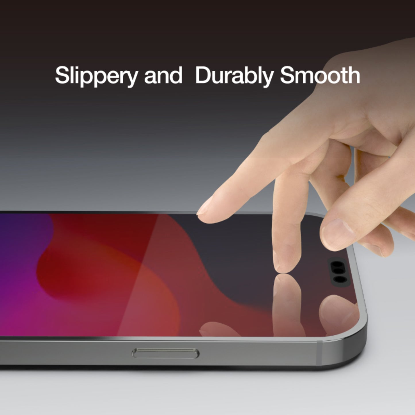 JUST MOBILE Xkin Tempered Glass for iPhone 16 Plus - Clear