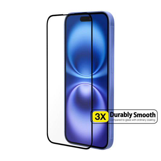 JUST MOBILE Xkin Tempered Glass for iPhone 16 Plus - Clear