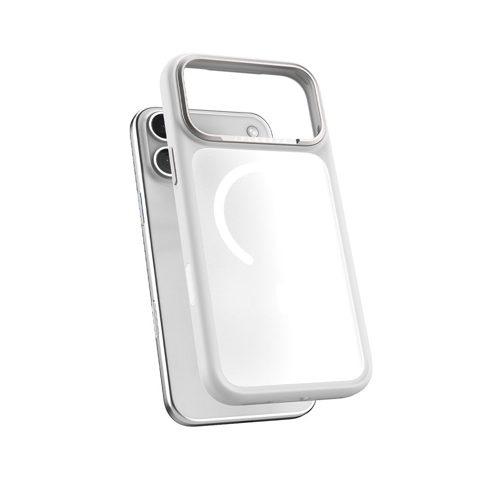 JTLEGEND Edge Solid MagSafe Case for iPhone 17 Pro - Matte White