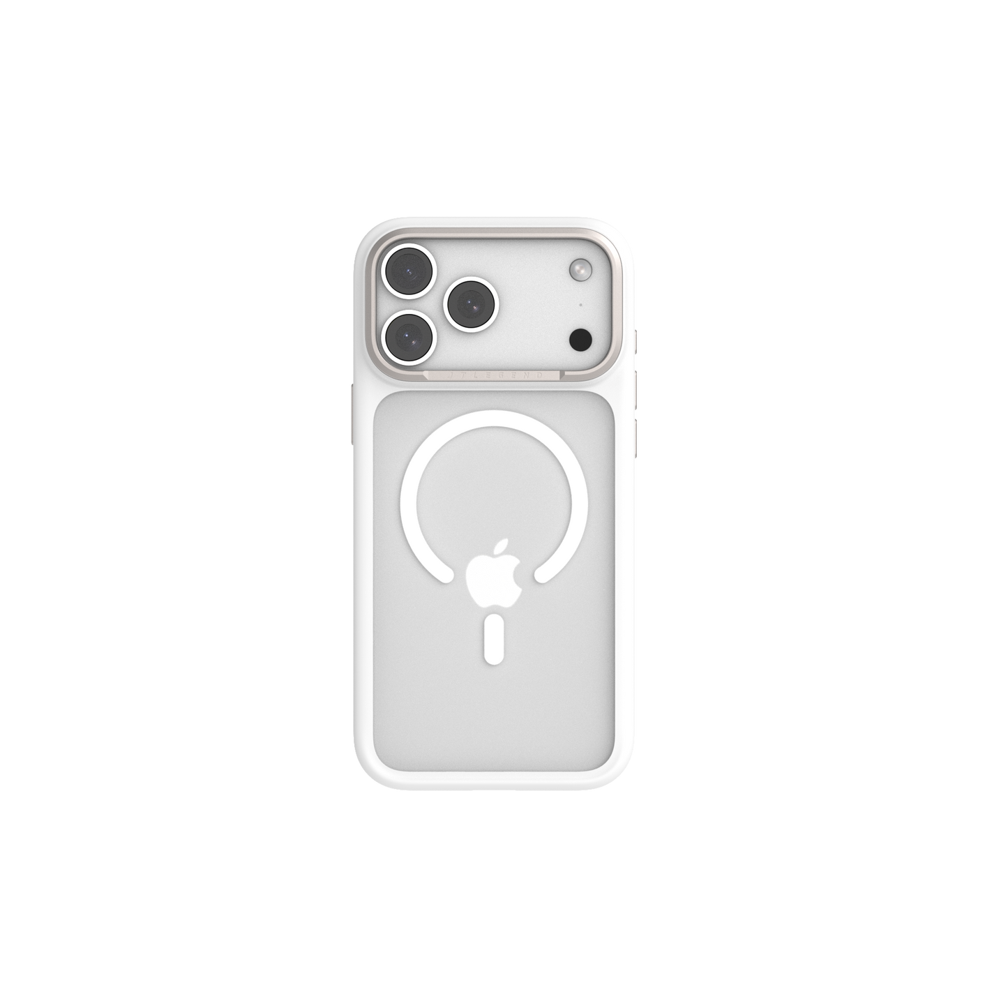 JTLEGEND Edge Solid MagSafe Case for iPhone 17 Pro - Matte White