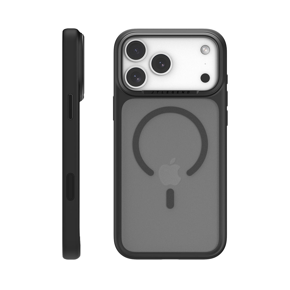 JTLEGEND Edge Solid MagSafe Case for iPhone 17 Pro Max - Matte Black