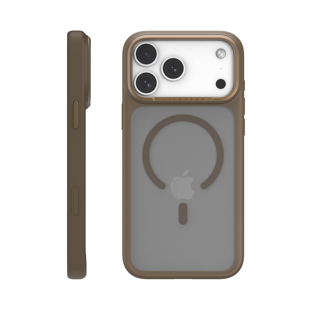 JTLEGEND Edge Solid MagSafe Case for iPhone 17 Pro Max - Matte Desert