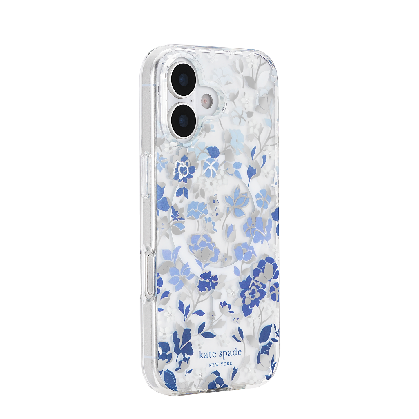 KATE SPADE Printed MagSafe Case for iPhone 17 - Flowerbed Blue