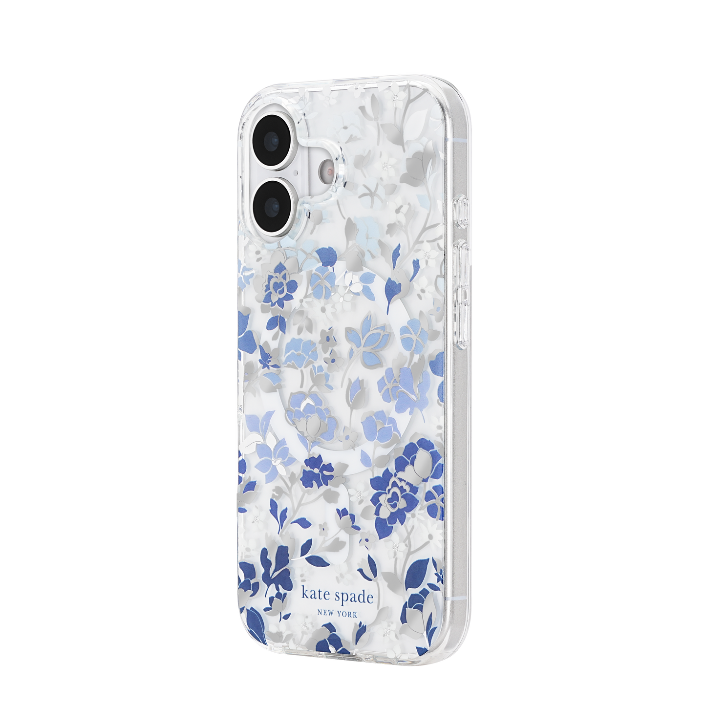 KATE SPADE Printed MagSafe Case for iPhone 17 - Flowerbed Blue
