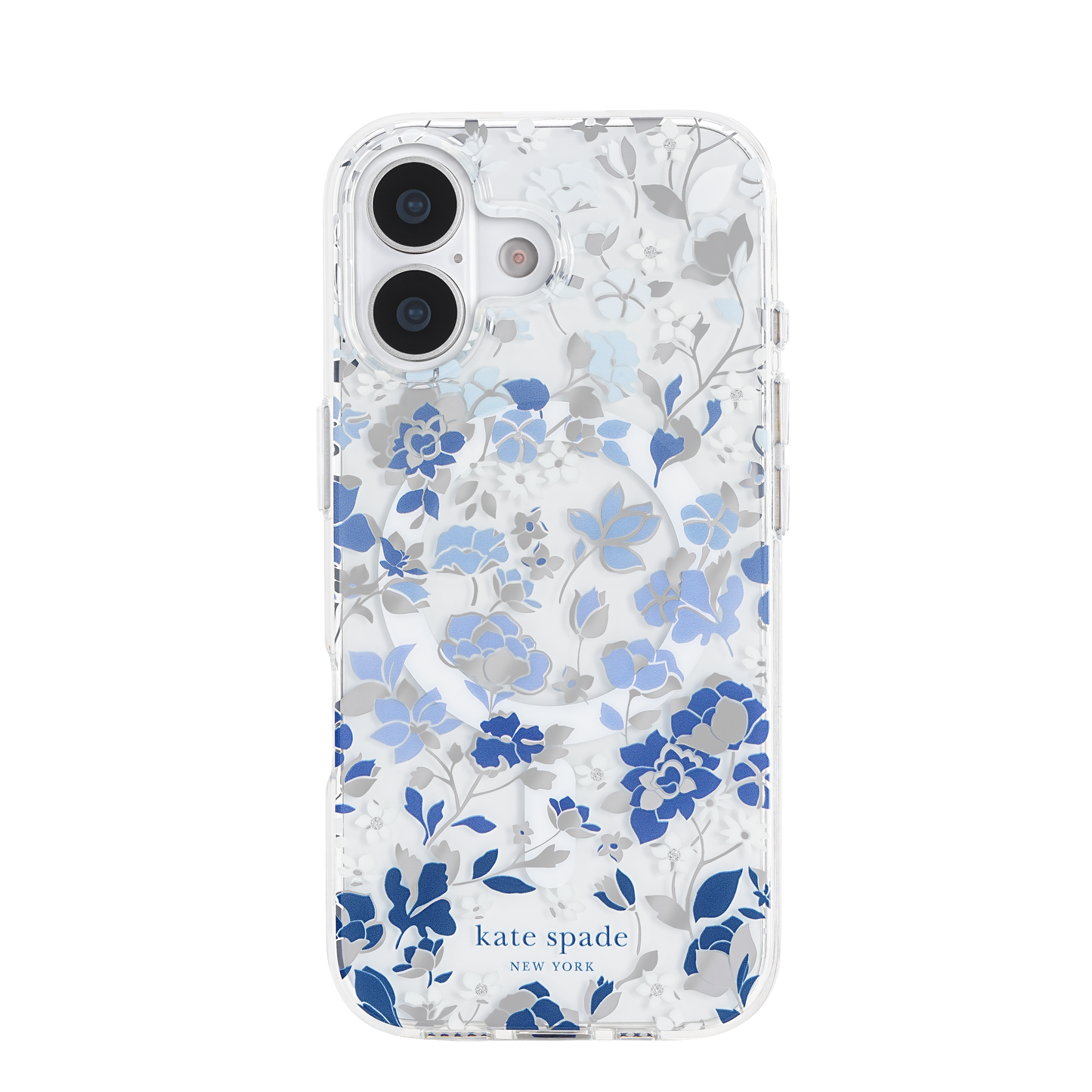 KATE SPADE Printed MagSafe Case for iPhone 17 - Flowerbed Blue