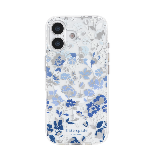 KATE SPADE Printed MagSafe Case for iPhone 17 - Flowerbed Blue