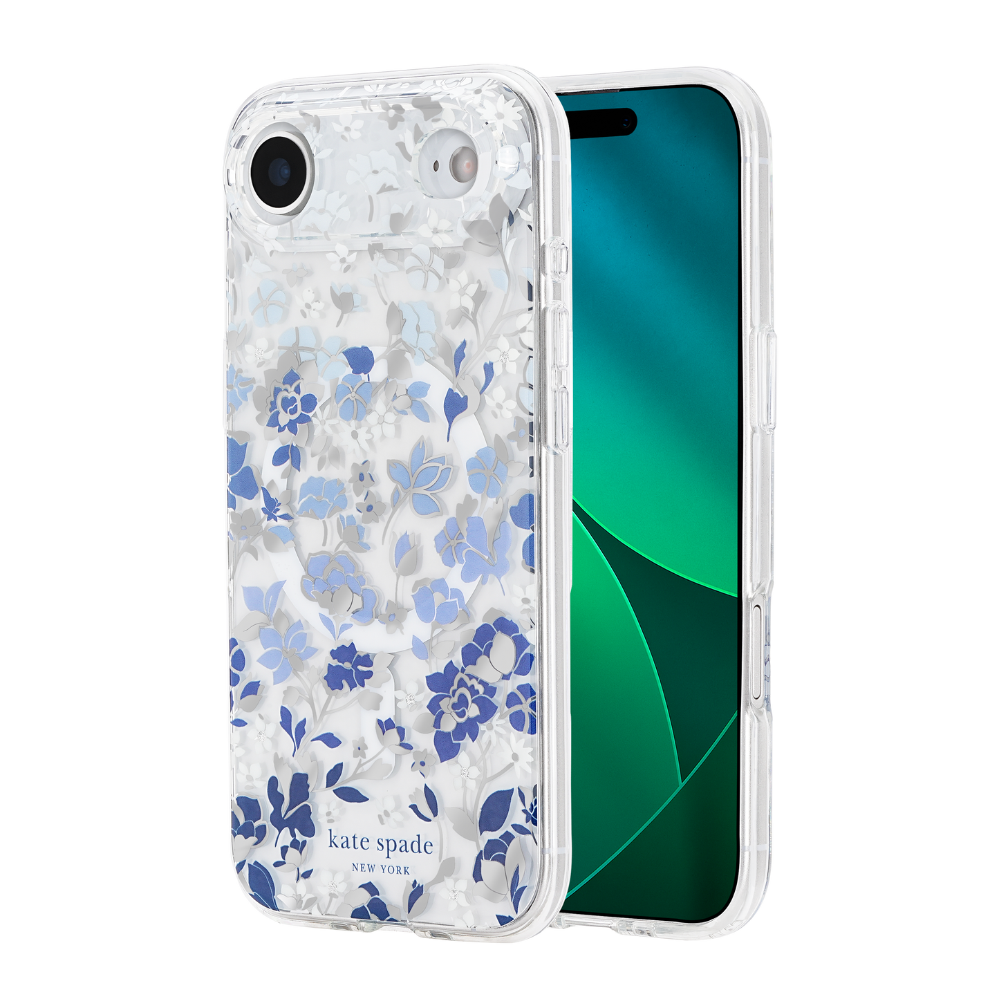 KATE SPADE Printed MagSafe Case for iPhone Air - Flowerbed Blue