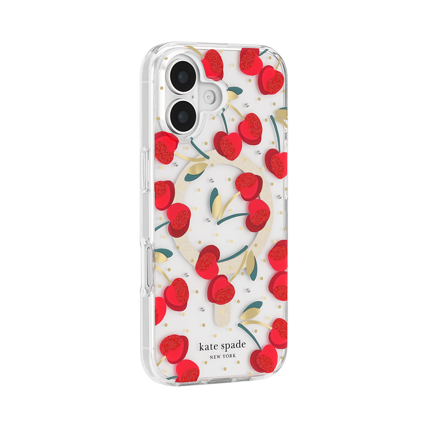 KATE SPADE Printed MagSafe Case for iPhone 17 - Cherry Dot