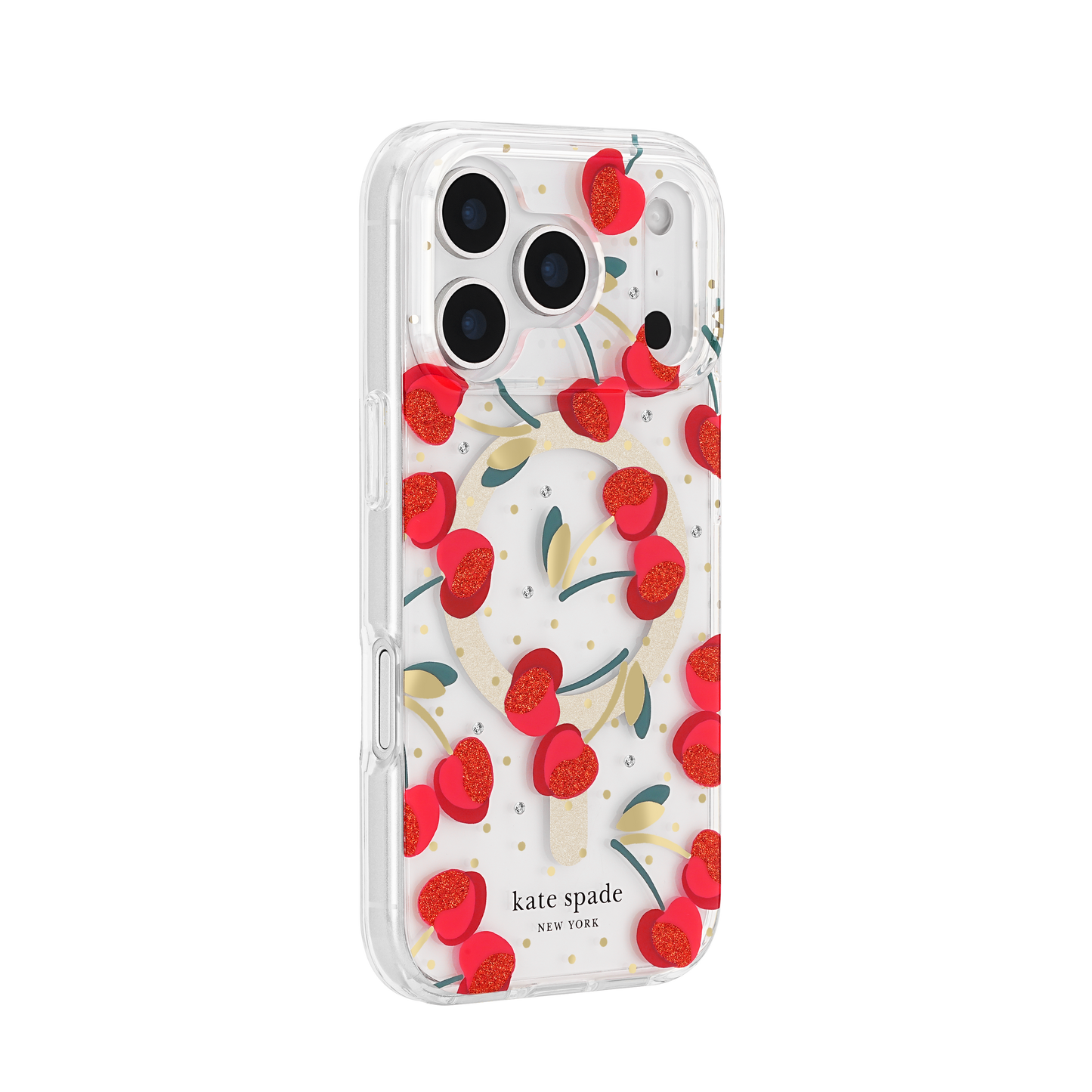 KATE SPADE Printed MagSafe Case for iPhone 17 Pro - Cherry Dot