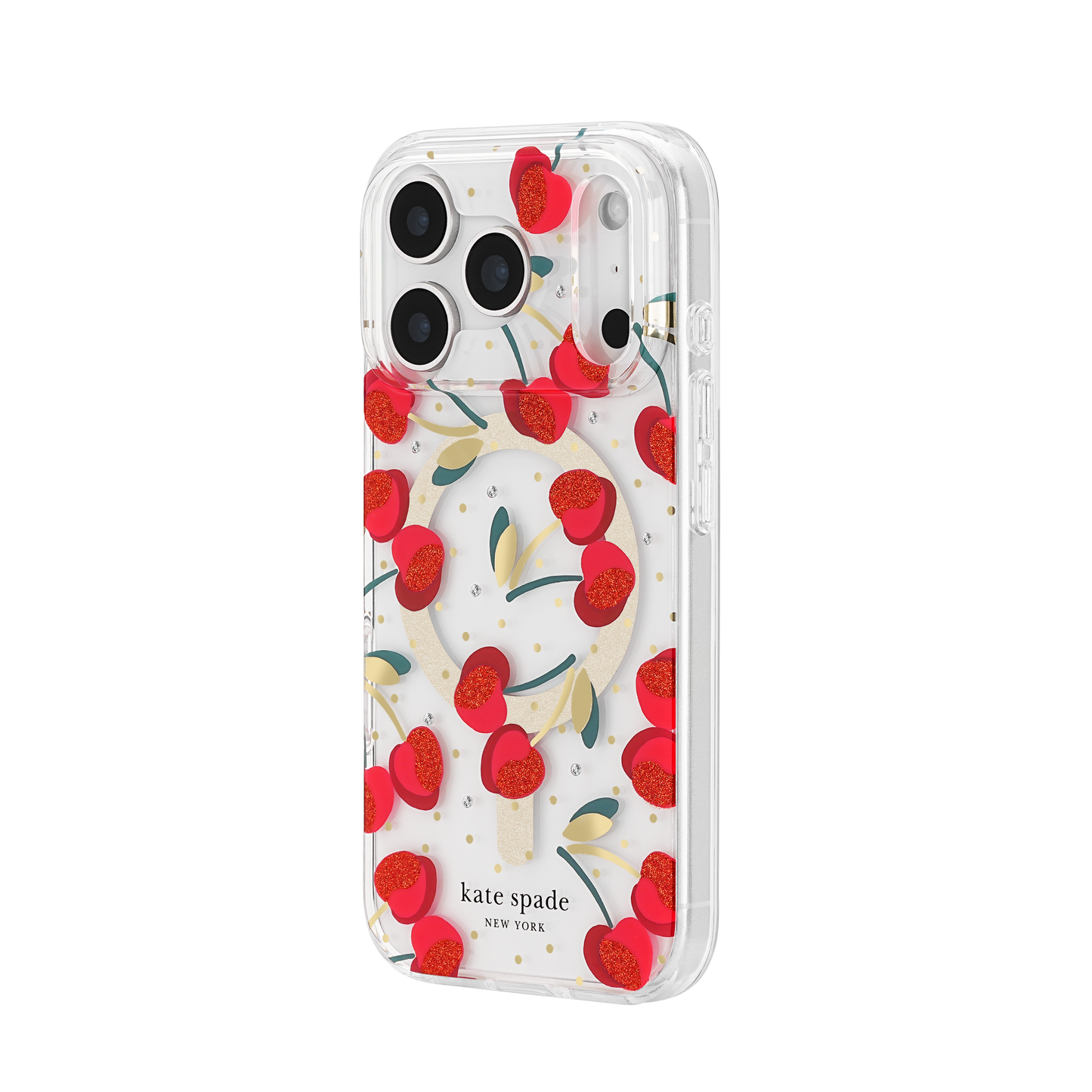 KATE SPADE Printed MagSafe Case for iPhone 17 Pro - Cherry Dot
