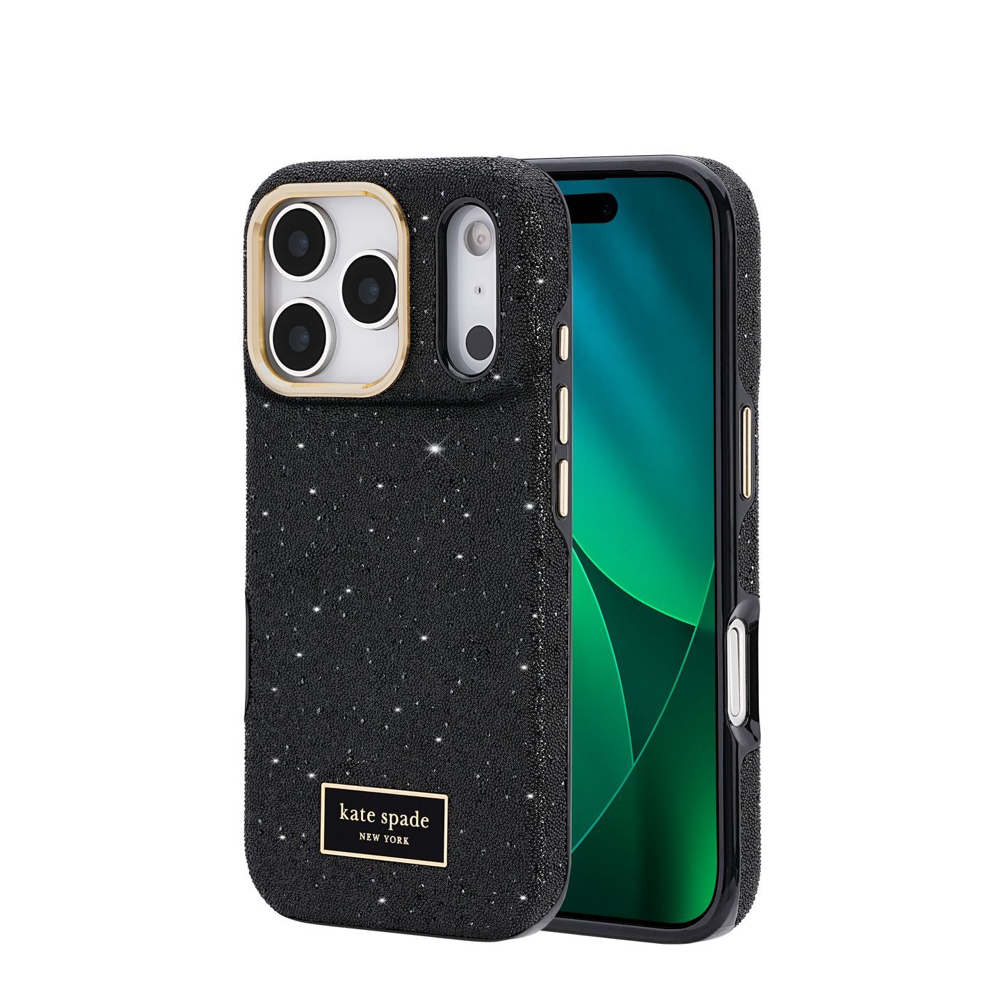 KATE SPADE Crystal Pave MagSafe Case for iPhone 17 Pro - Nightfall