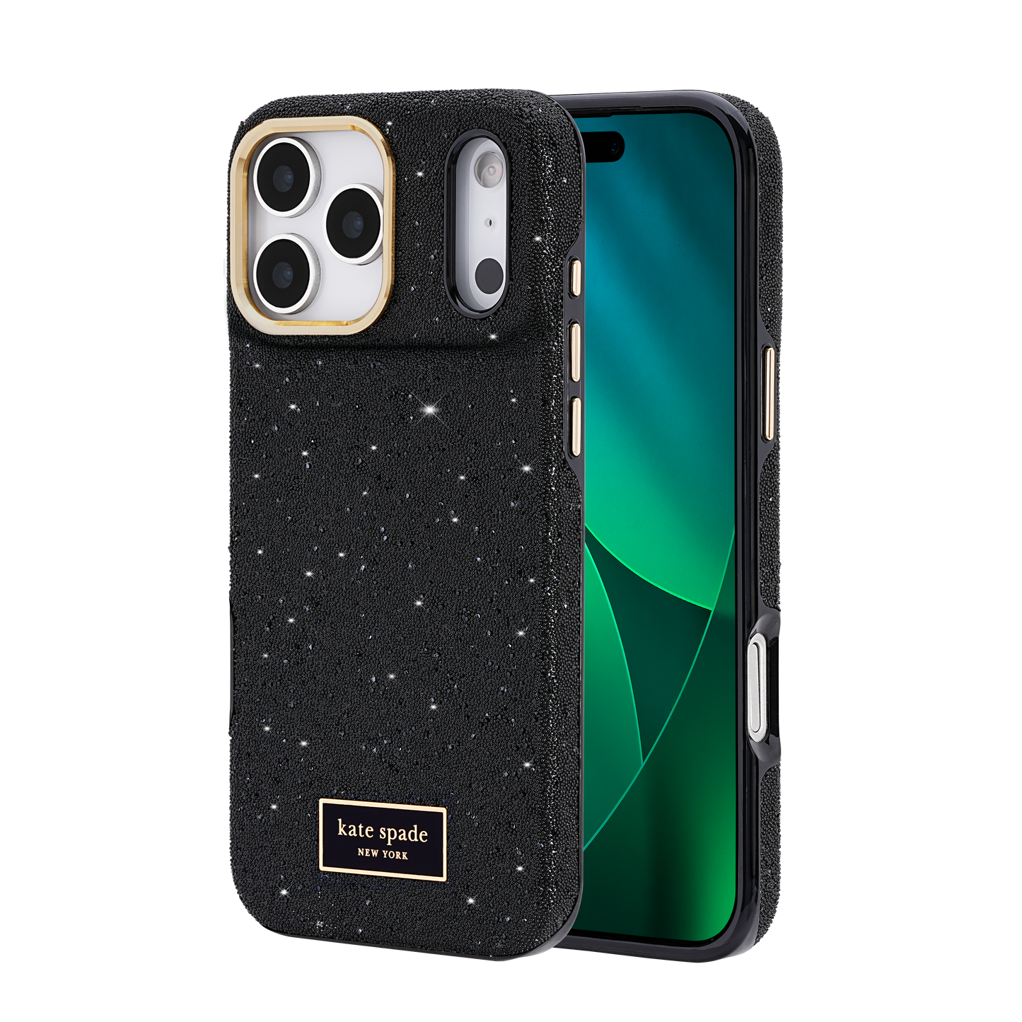 KATE SPADE Crystal Pave MagSafe Case for iPhone 17 Pro Max - Nightfall