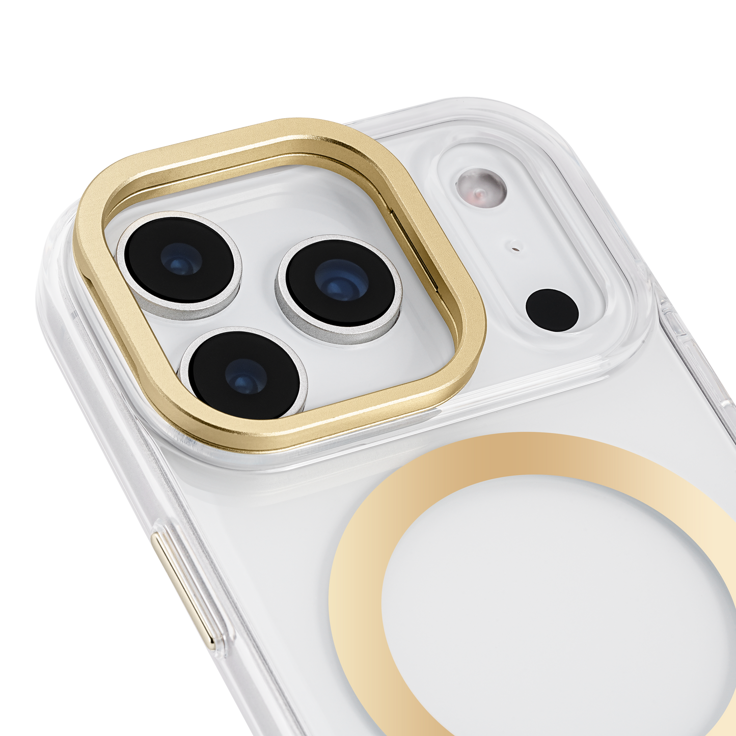 KATE SPADE Icon with Stand MagSafe Case for iPhone 17 Pro - Clear/Gold