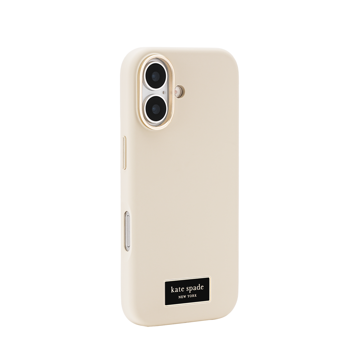 KATE SPADE Silicone Icon MagSafe Case for iPhone 17 - Perfect Beige