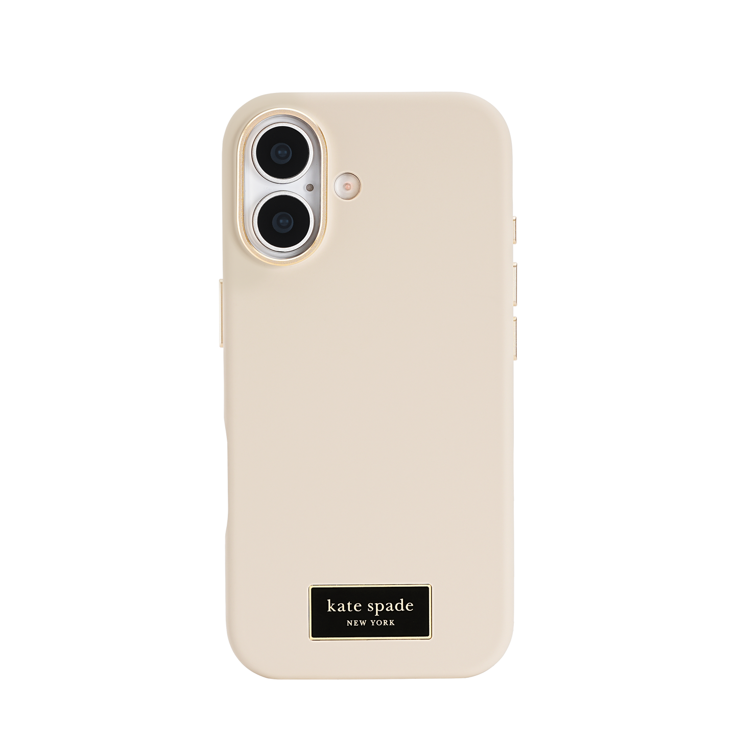 KATE SPADE Silicone Icon MagSafe Case for iPhone 17 - Perfect Beige