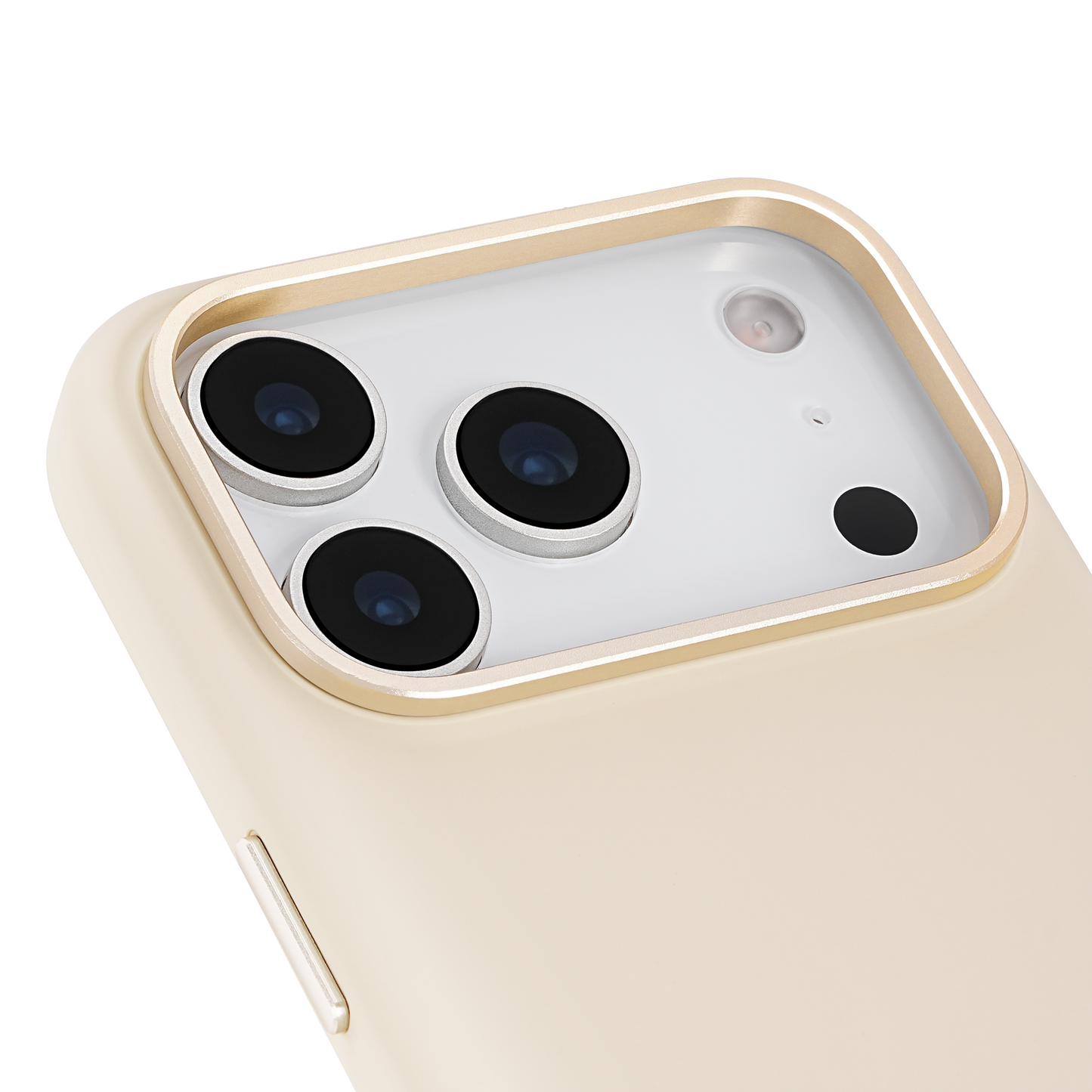 KATE SPADE Silicone Icon MagSafe Case for iPhone 17 Pro - Perfect Beige