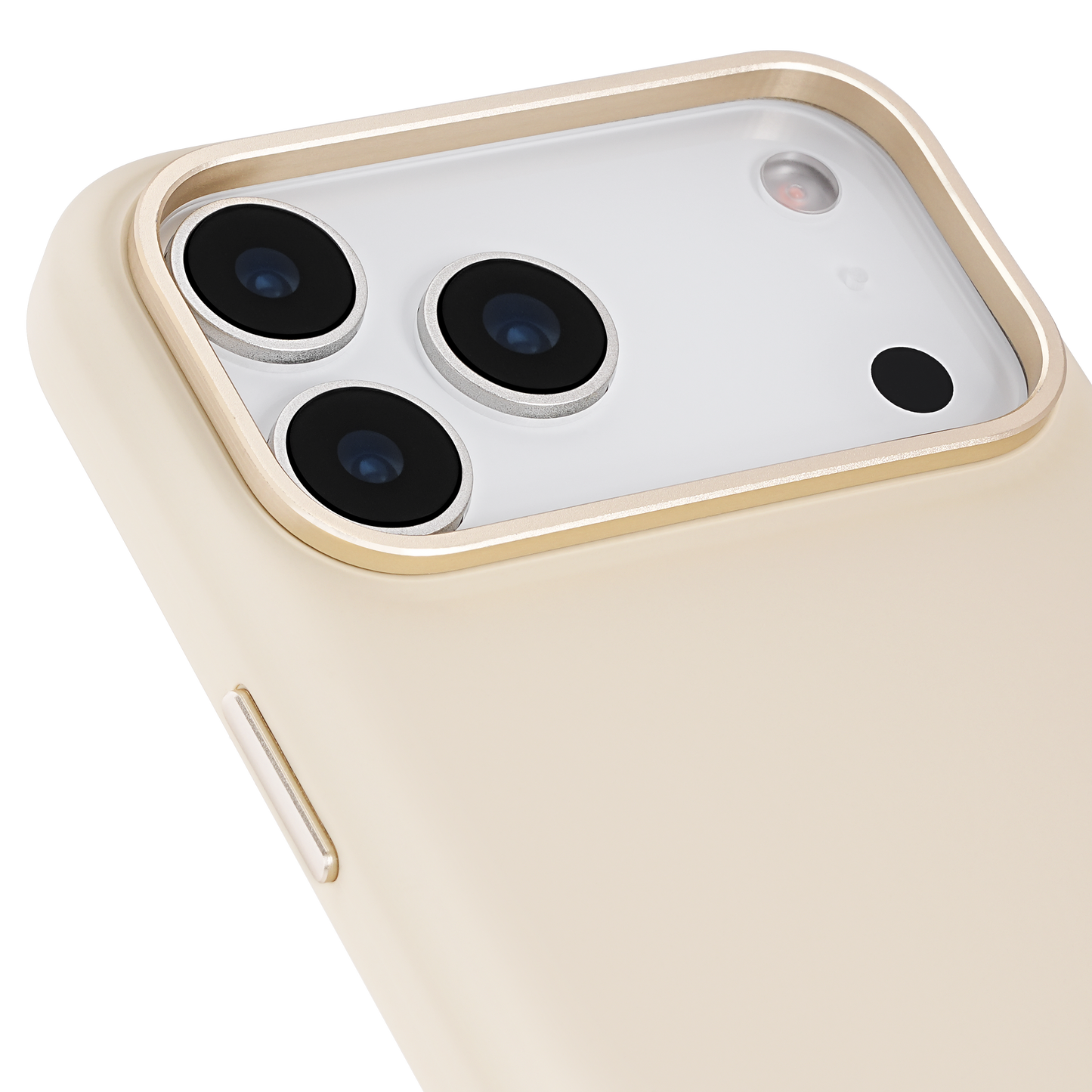 KATE SPADE Silicone Icon MagSafe Case for iPhone 17 Pro Max - Perfect Beige