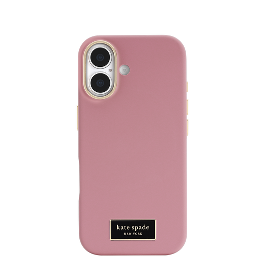 KATE SPADE Silicone Icon MagSafe Case for iPhone 17 - Dusk Rose