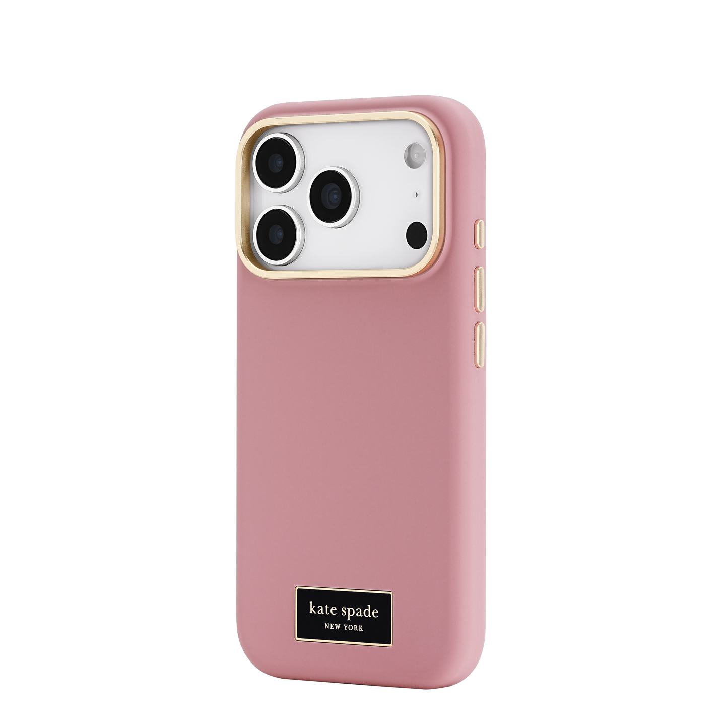 KATE SPADE Silicone Icon MagSafe Case for iPhone 17 Pro - Dusk Rose