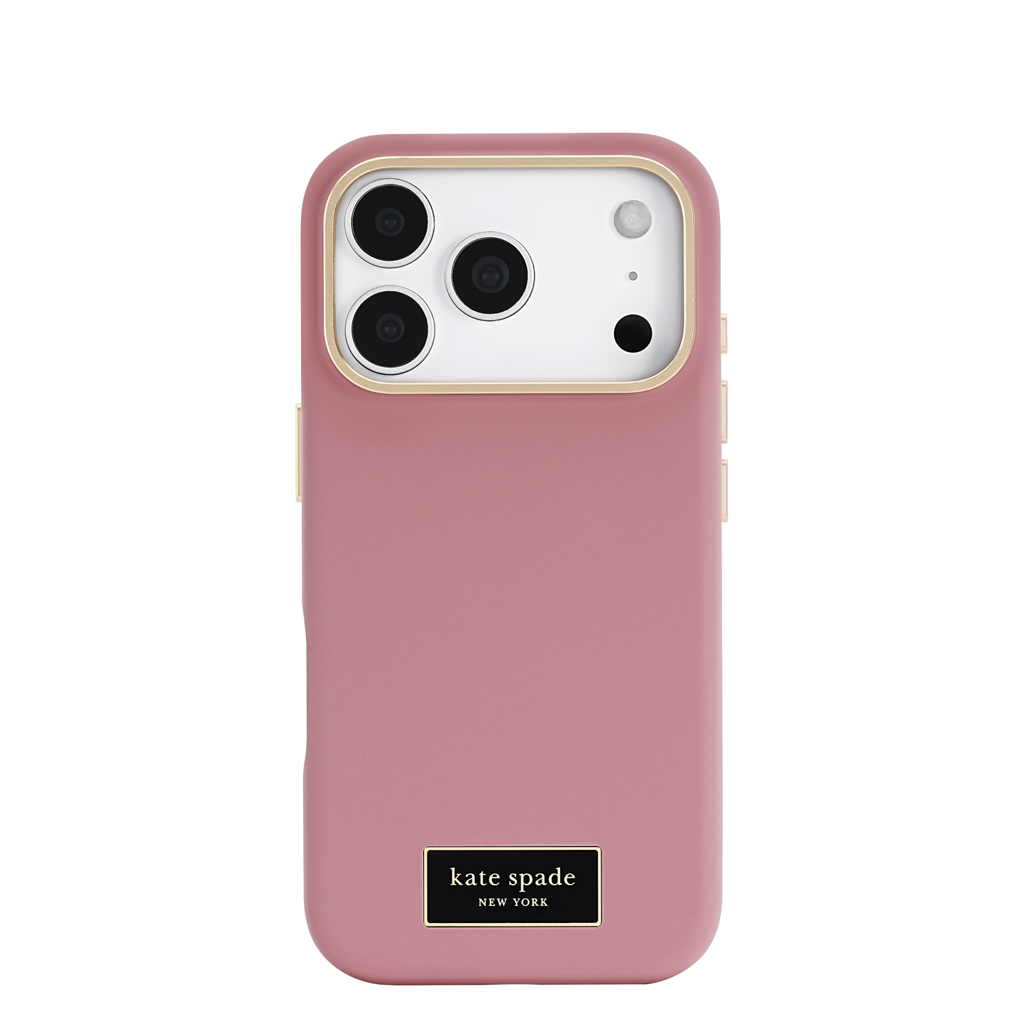 KATE SPADE Silicone Icon MagSafe Case for iPhone 17 Pro - Dusk Rose