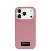 KATE SPADE Silicone Icon MagSafe Case for iPhone 17 Pro - Dusk Rose
