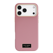 KATE SPADE Silicone Icon MagSafe Case for iPhone 17 Pro Max - Dusk Rose