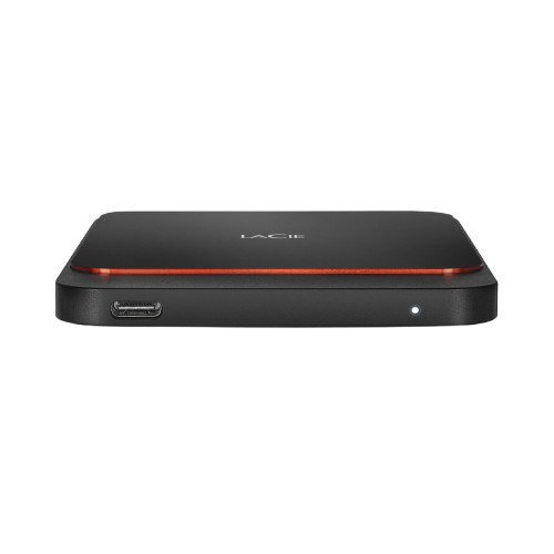 LACIE Portable SSD USB 3.1 Type C 500GB - Black