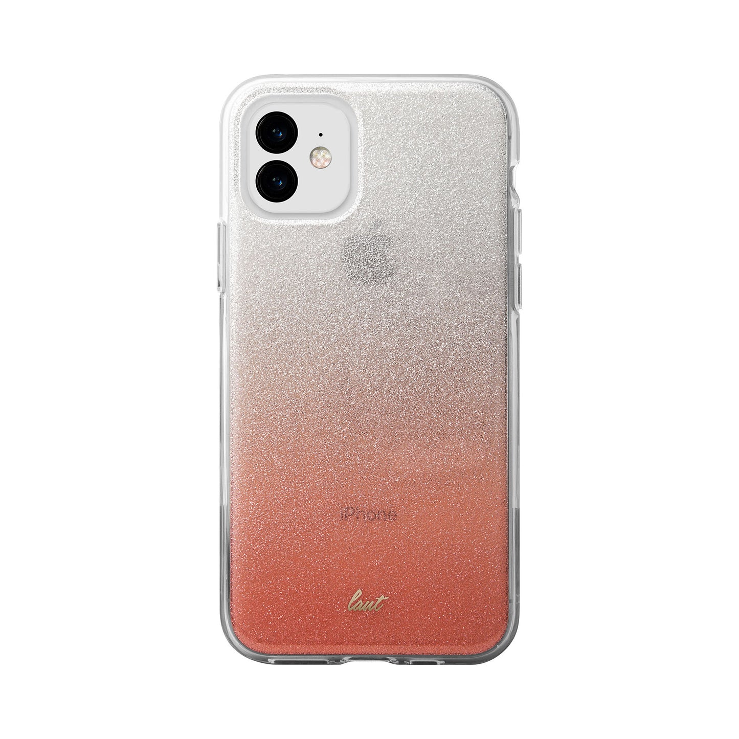 LAUT Ombre Sparkle for iPhone 11 - Peach