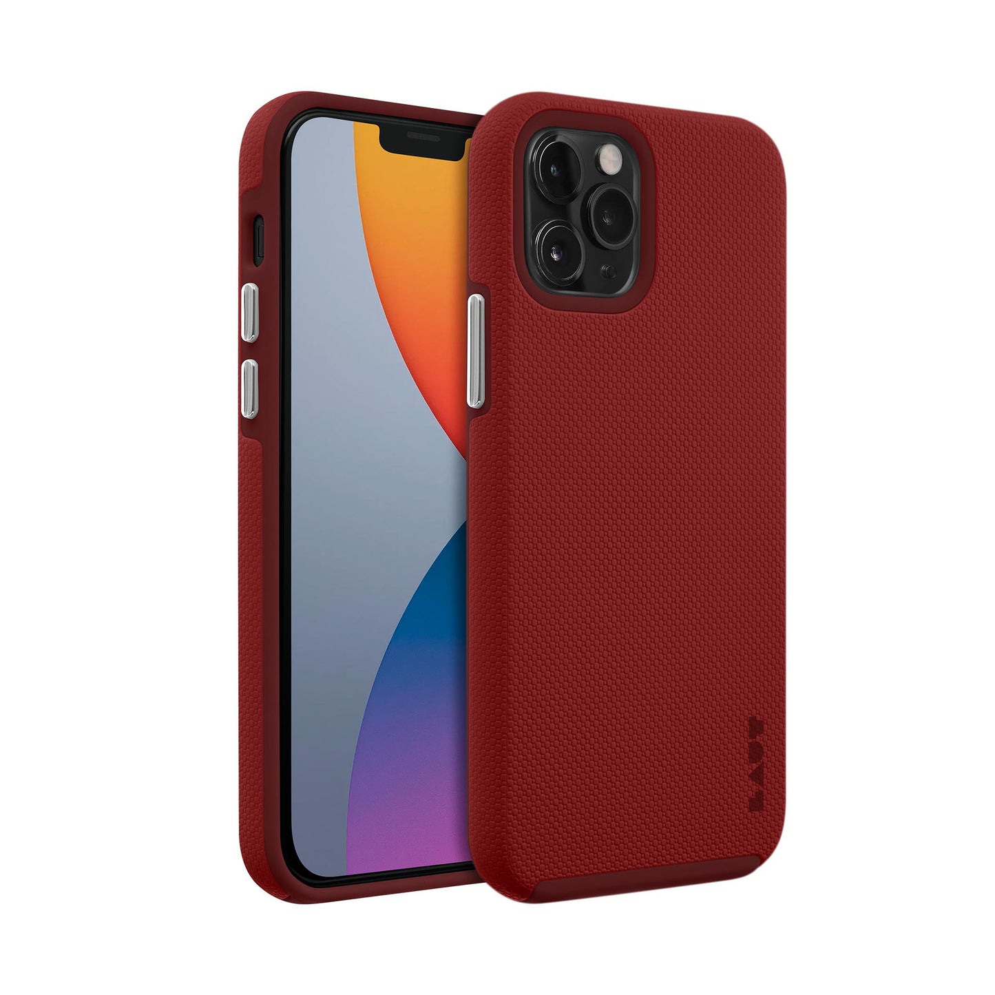 LAUT Shield for iPhone 12/12 Pro - Crimson