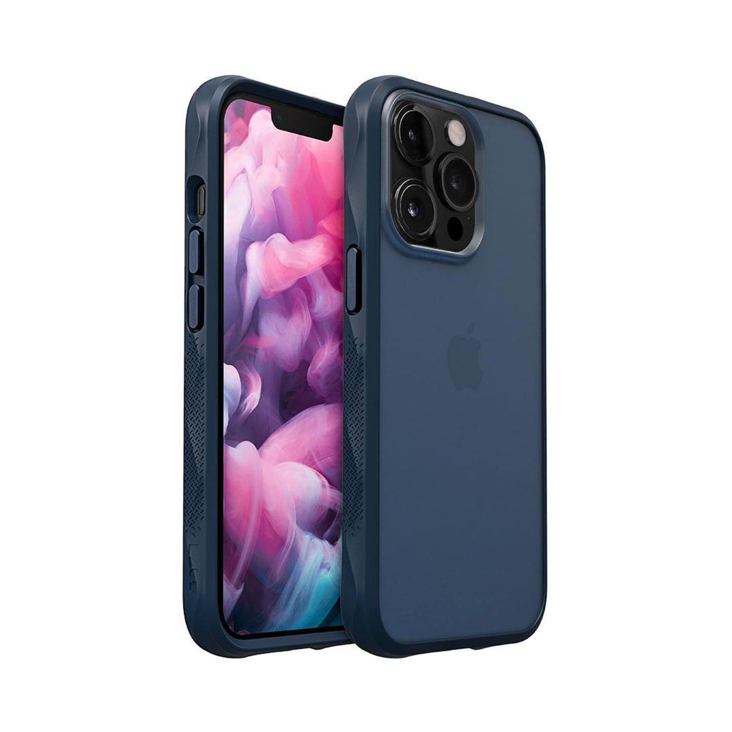 LAUT Crystal Matter 2.0 for iPhone 13 Pro - Midnight Blue