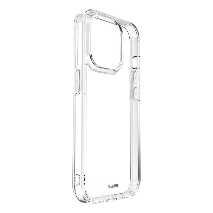 Laut Aero Protect Case for Apple iPhone 15 Pro Max in White and Crystal  Clear