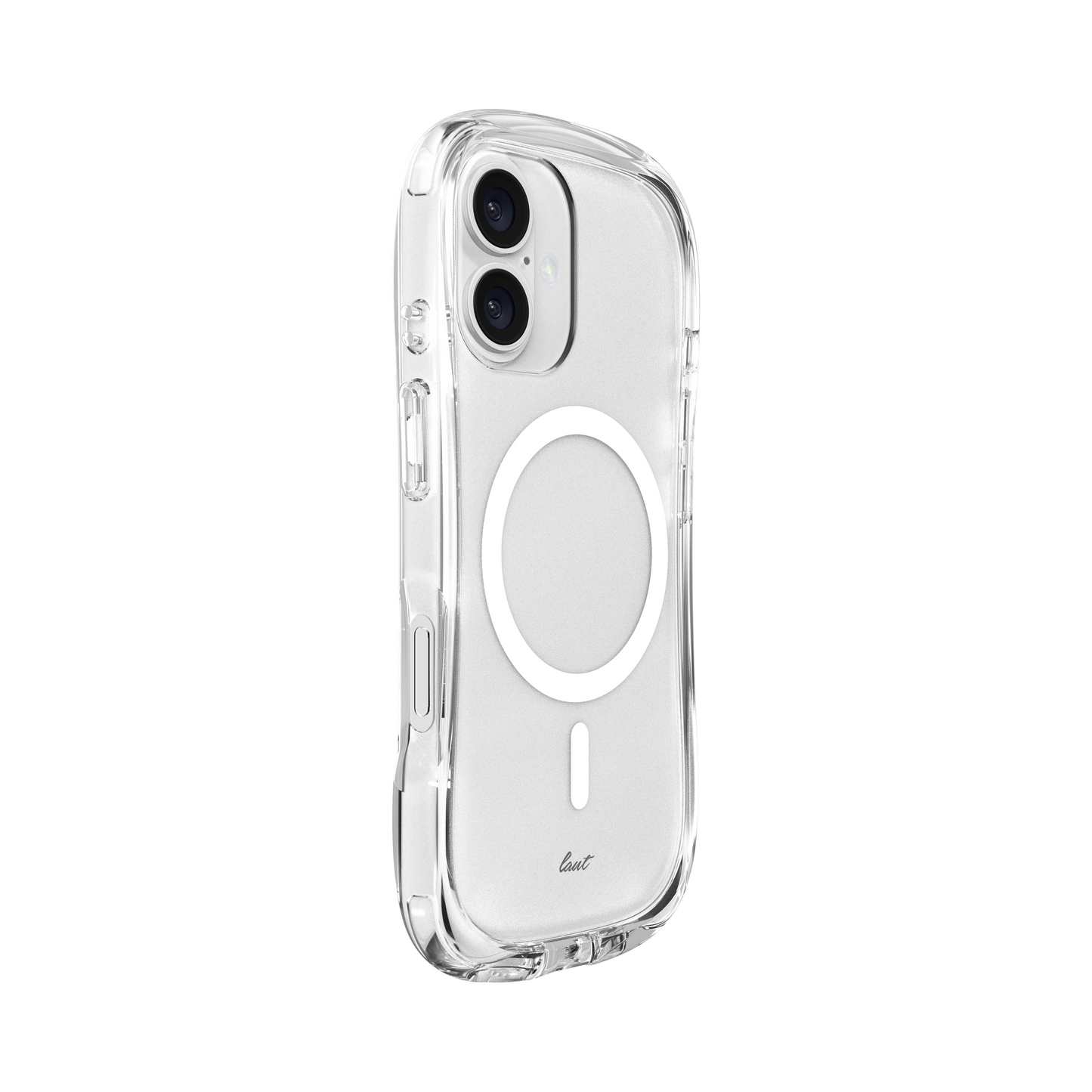 LAUT Pop Lume MagSafe Case for iPhone 16 Plus - Crystal