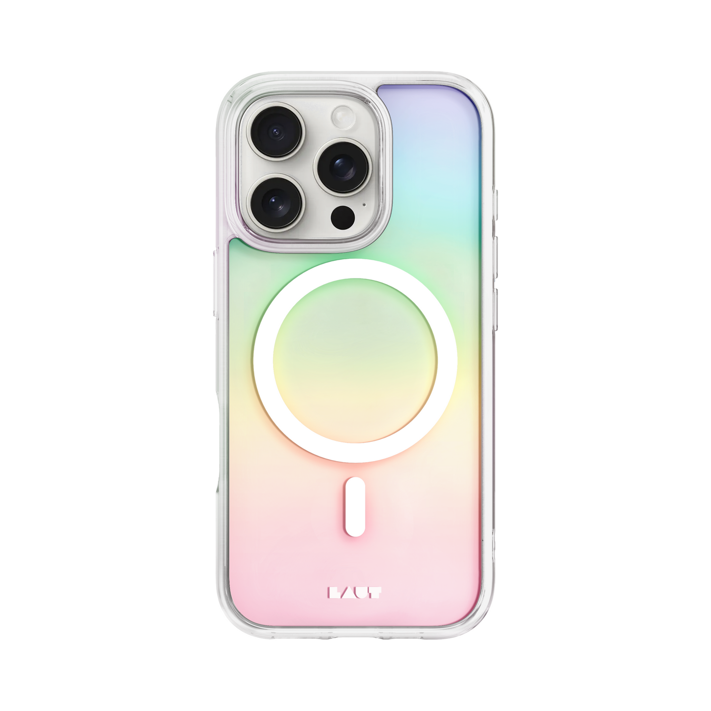 LAUT Holo MagSafe Case for iPhone 16 Pro - Pearl