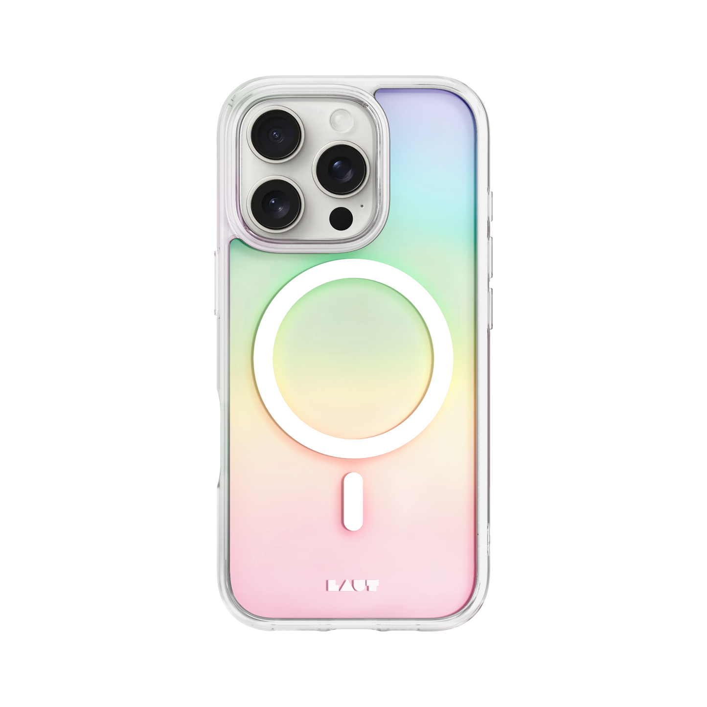 LAUT Holo MagSafe Case for iPhone 16 Pro Max - Pearl