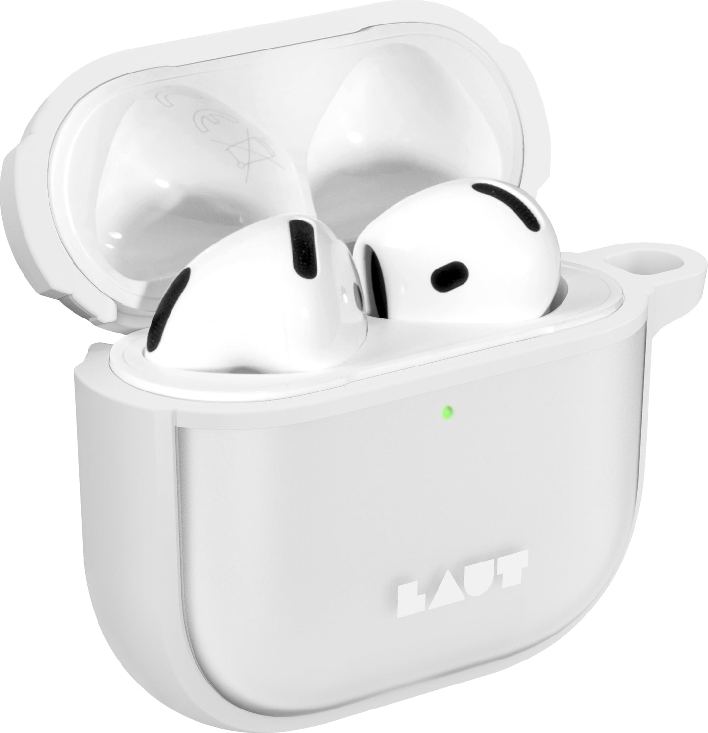 LAUT Huex Protect Case for AirPods 4 - Frost (OLD)