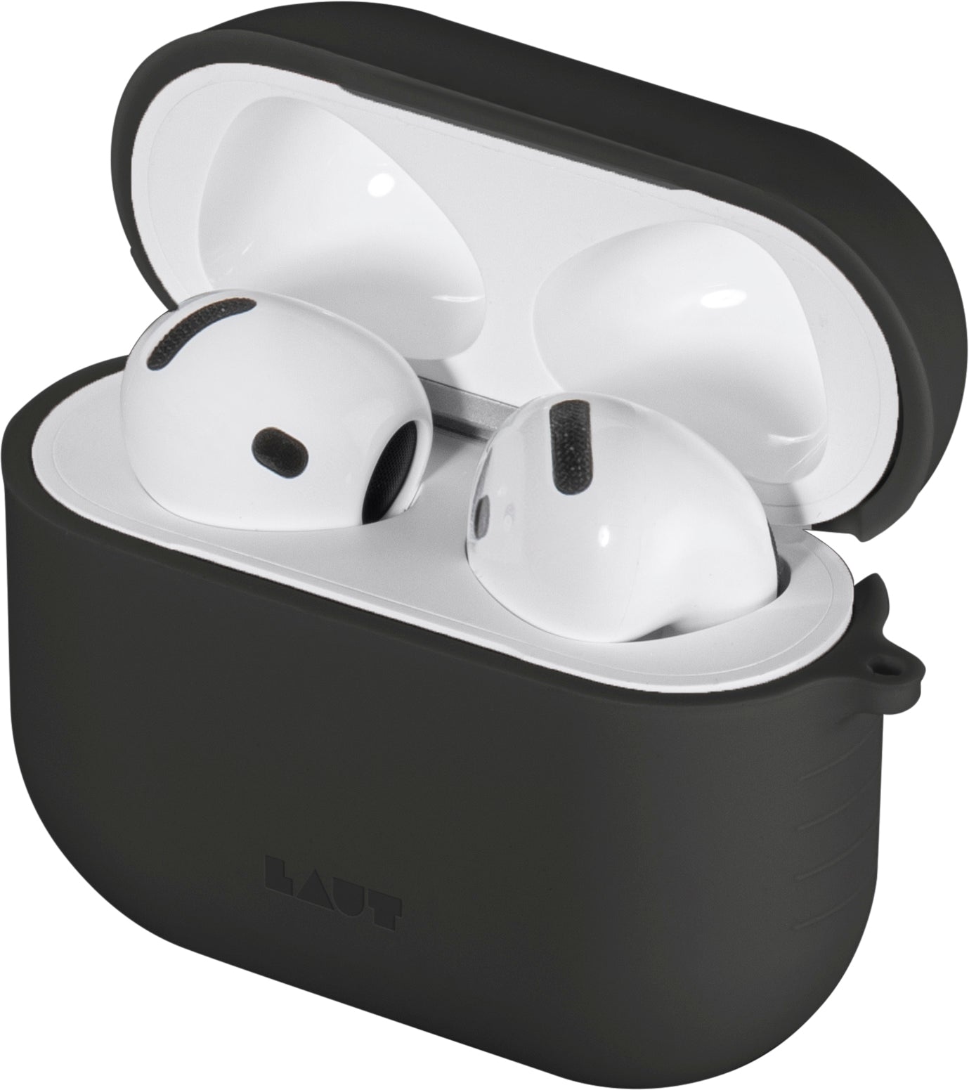 LAUT Pod Case for AirPods 4 - Charcoal (OLD)