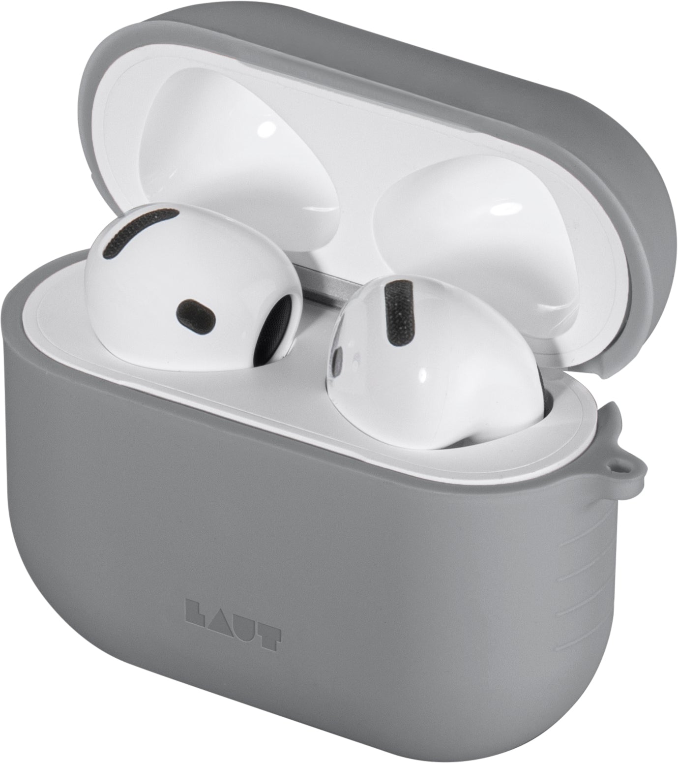 LAUT Pod Case for AirPods 4 - Dolphin Grey (OLD)