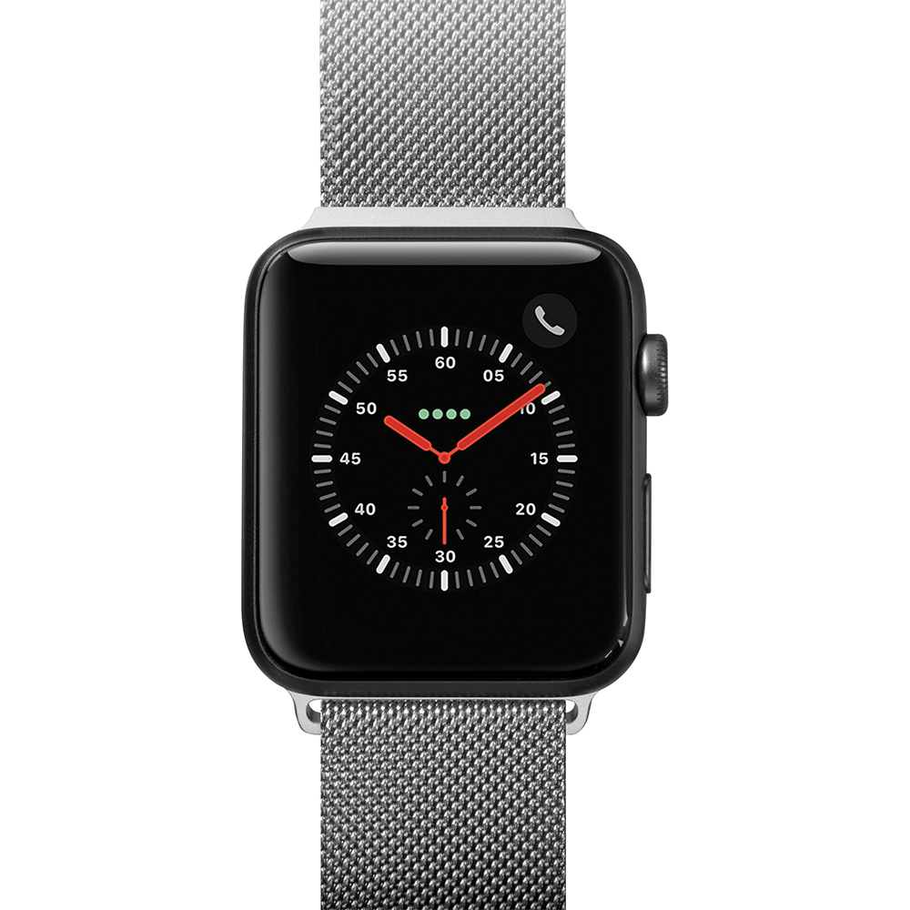 LAUT Steel Loop Watch Strap for Apple Watch 38/40/41 mm - Silver