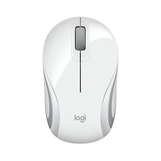 LOGITECH M187 Wireless Mini Mouse - White
