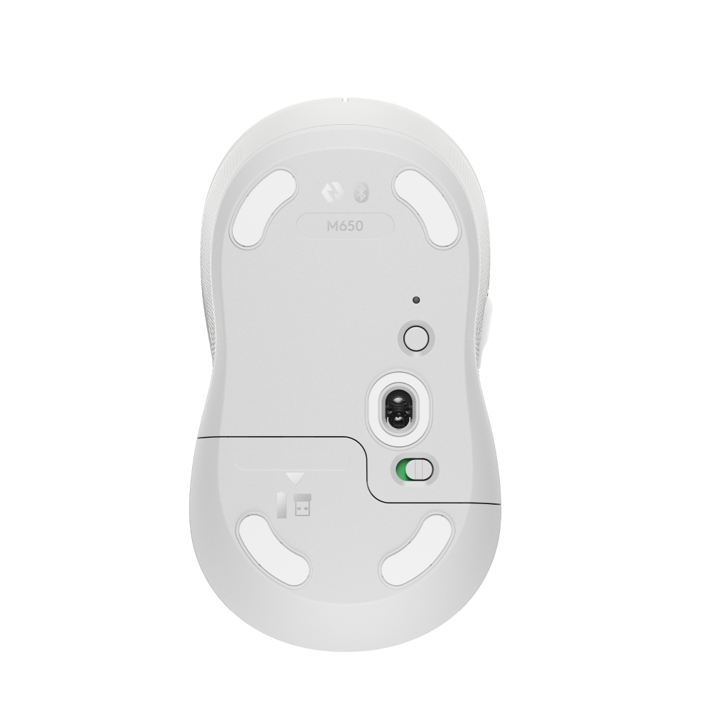 LOGITECH Signature M650 Wireless Mouse - Off White