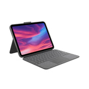 LOGITECH Combo Touch for iPad 10.9" (10th Gen) - Oxford Grey