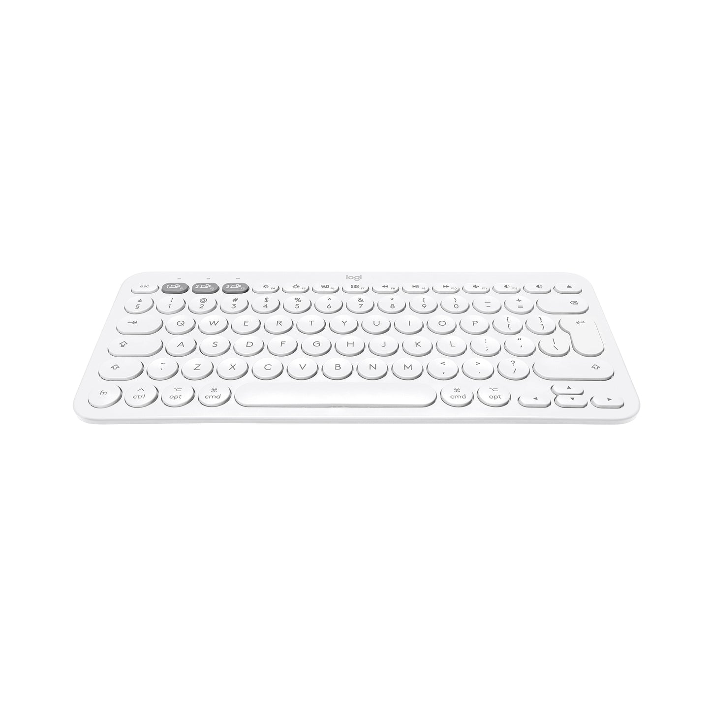 LOGITECH K380 Multi-Device Bluetooth Keyboard - Off-White