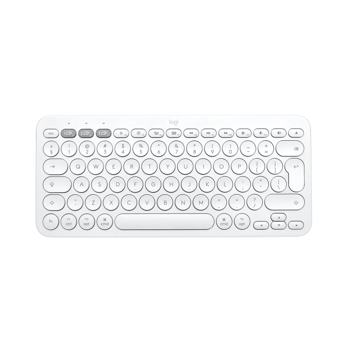 LOGITECH K380 Multi-Device Bluetooth Keyboard - Off-White