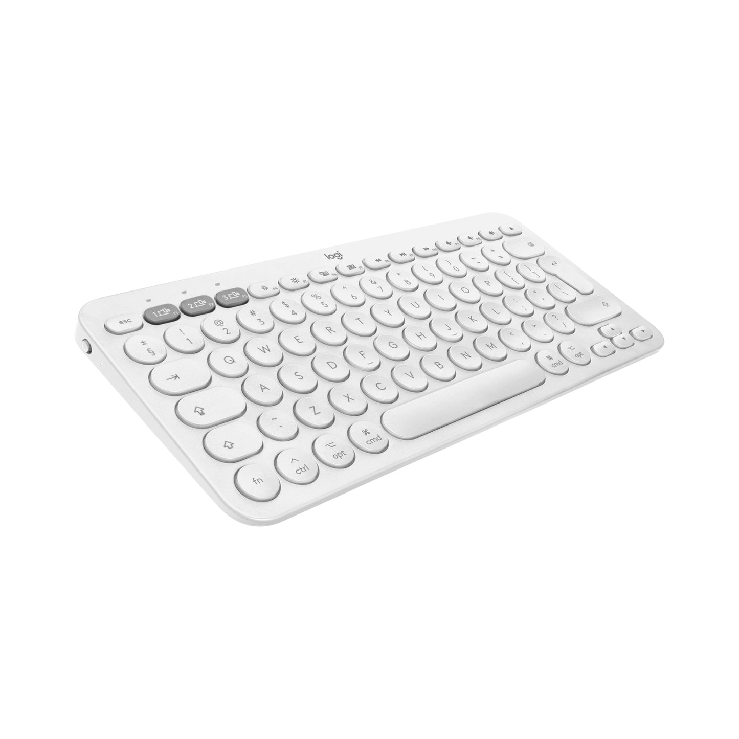 LOGITECH K380 Multi-Device Bluetooth Keyboard - Off-White