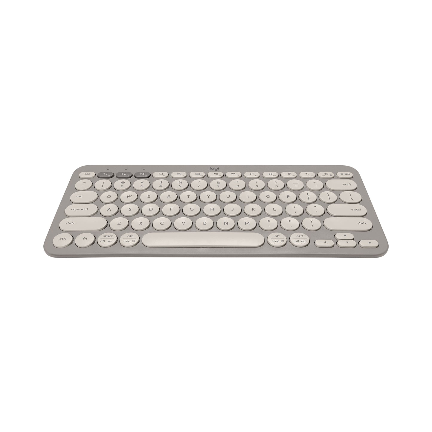 LOGITECH K380 Multi-Device Bluetooth Keyboard - Sand