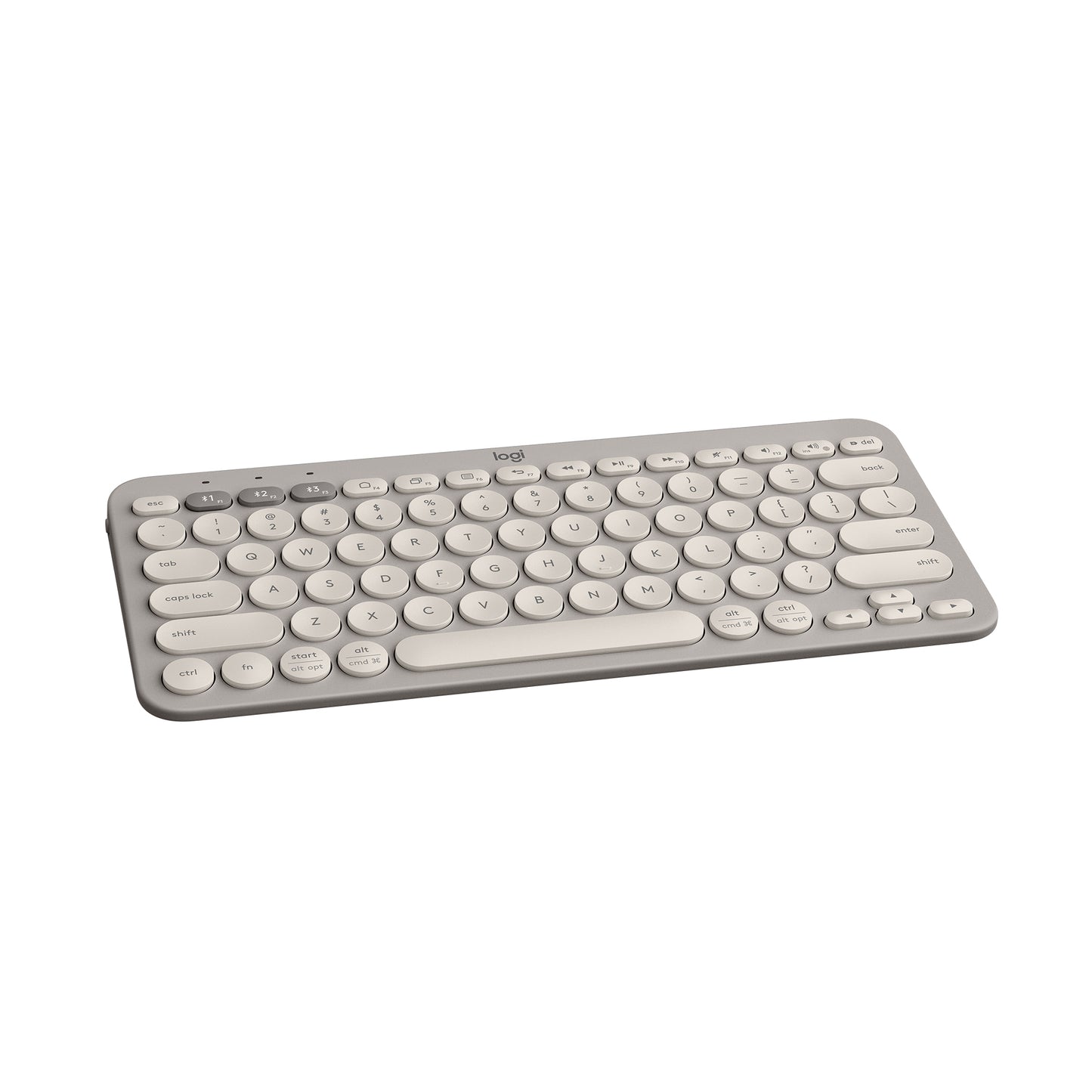 LOGITECH K380 Multi-Device Bluetooth Keyboard - Sand