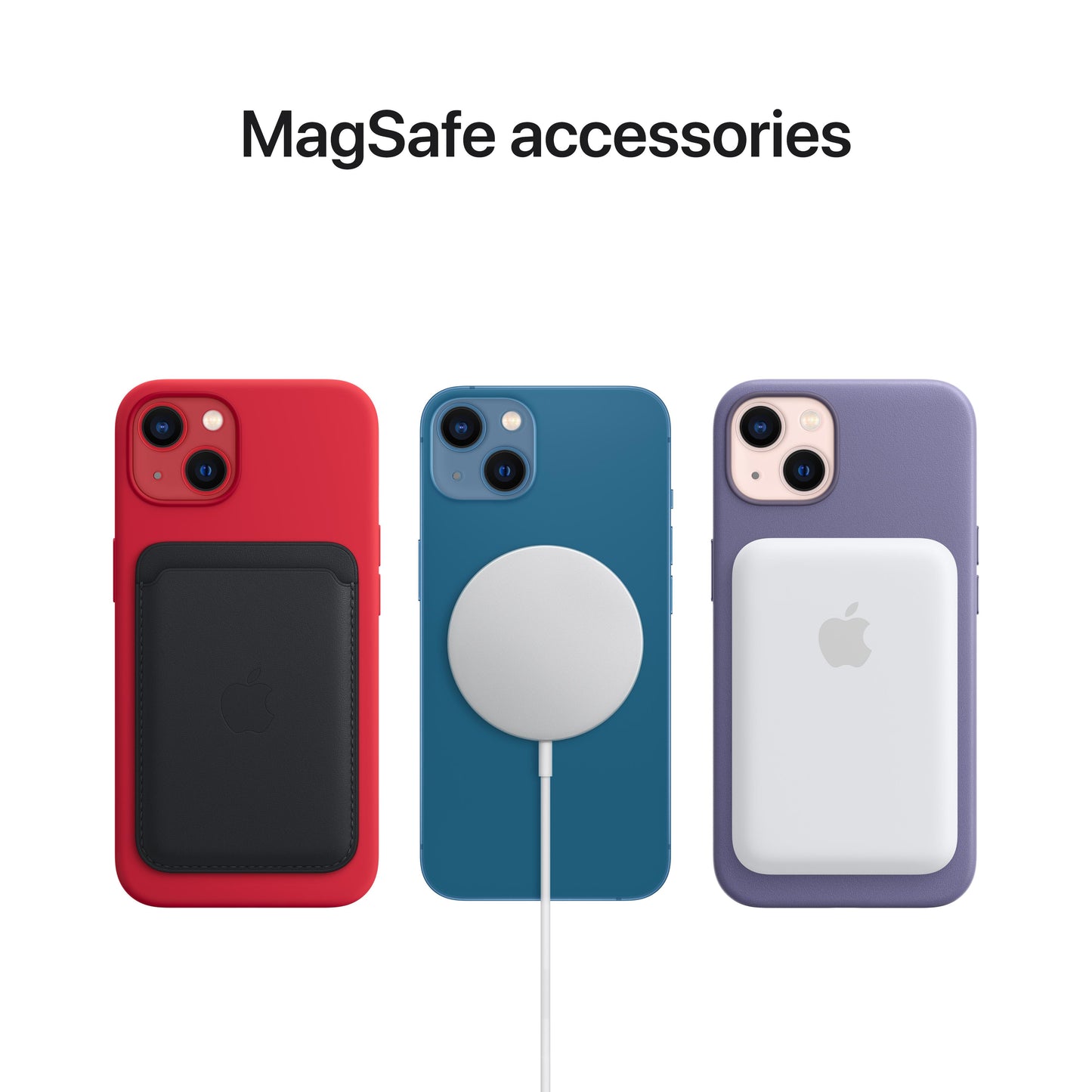 iPhone 13 mini Leather Case with MagSafe - Wisteria